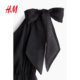 HM women's dress summer comfortable wrinkle chiffon forged sleeveless one-shoulder skirt 1235801