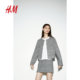HM women's skirt summer slim and fashionable comfortable high waist mini skirt 1247890

