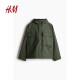 HM men's and women's jacket summer comfortable loose windproof and hydrophobic outdoor sports jacket 1228982
