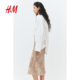 HM 2025 Summer New Women's Lacele Blended Pencil Skirt 1289165
