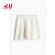 HM women's skirt holiday dress plush trumpet soft loose knit party dress 1254751