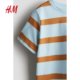HM children's clothing boys T-shirt summer round neck short sleeve cute cartoon printed children's base shirt top 1216652
