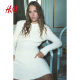 HM women's skirt holiday dress plush trumpet soft loose knit party dress 1254751