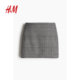 HM women's skirt summer slim and fashionable comfortable high waist mini skirt 1247890
