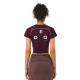 FPA sports Hasselblad 7A antibacterial logo short sleeve summer national trend high-end short slim round neck T-shirt for women
