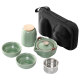 Kuaike Cup One Pot Two Cup Ru Kiln Outdoor Hands Get Teapot Tea Cup Simple Portable Travel Tea Set Set