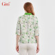 Gitti/Gitti Spring New Five-Pin Sleeve Age Reducing Printed Shirt for Women Slimming Large Size Shirt G251112
