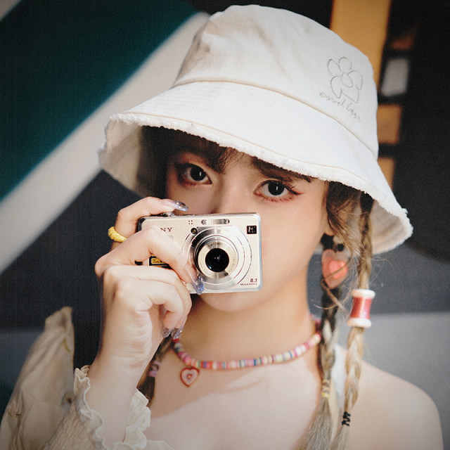 Sony/Sony DSC-W300 retro ccd digital camera German Zeiss lens Hong Kong style portrait filter