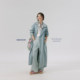 Jinggu white label DADATATA high-end denim washing windbreaker slightly fat mm outfit large size loose spring jacket