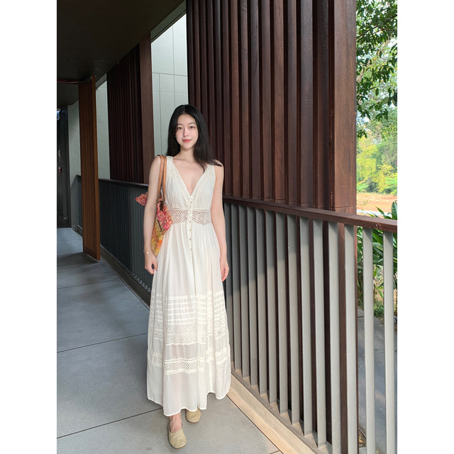 Floating Chao Rou Pure Tiansi Private Sleeveless Vintage Heavy Industry ...