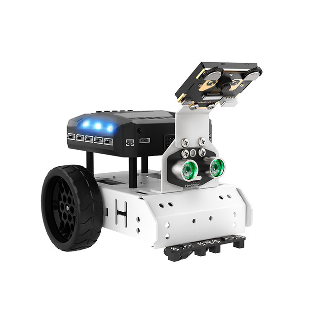 Smart car visual recognition AiNova driverless Scratch graphical Python programming robot