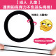 New high elastic force without sewing rubber bands female tube ball head black bold hair rim headwear does not hurt minimalist head rope
