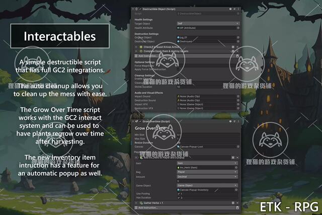 Unity Easy Template Kit -RPG 1.1.1 Package Update RPG Game template ...