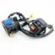 Adapted to the Haojue HJ125-2A/2C/2G HJ150-2A/2G motorcycle left and right hand handle switch speaker