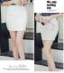 Spring and summer high waist slim short skirt hip-covered skirt one-step skirt mid-skirt professional skirt elastic short skirt slim skirt women
