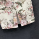 
Chinese style slit elegant Hong Kong style skirt for women 2025 summer new printed high waist mid-length hip jeans skirt