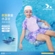 Anta children's swimsuit bottoms girls one-piece swimsuit swimsuit quick-drying anti-chlorine sunscreen swimsuit children's hot spring swimsuit