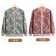 Warm clothes for middle-aged and elderly women, grandma's autumn and winter coats, thickened velvet, mother's style tops, cardigans for the elderly
