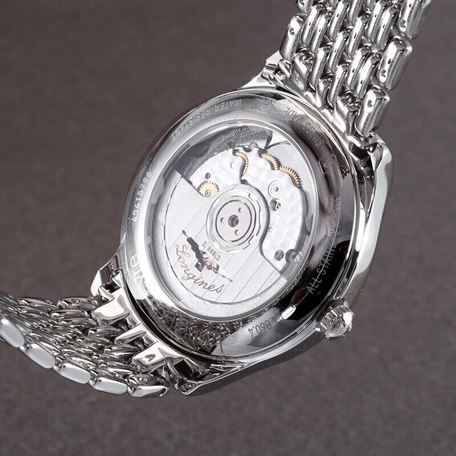 Longines/Langqin genuine watch Men's Royal Series Large Dial Mechanical Male Watch L4.960.4.12.6
