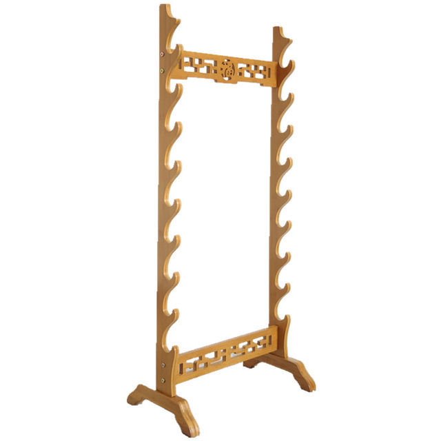 Piendao Rack Longquan Town House Sword Rack Nanzhu Floor-standing Weapon Rack Sword ...