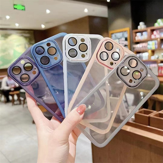 Suitable for Apple 17Air 17ProMax Apple 16e goggle photo frame 15Plus 13Pro comes with lens film iphone11 anti-fall 14pro 12 simple 7Plus mobile phone case full package 8
