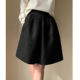Mid -skirt female high waist spring and autumn skirt 2025 new flower bud skirt shows thin skirt puff skirt autumn and winter half skirt