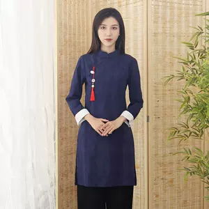 中国风茶艺服装女冬装 新人首单立减十元 22年6月 淘宝海外