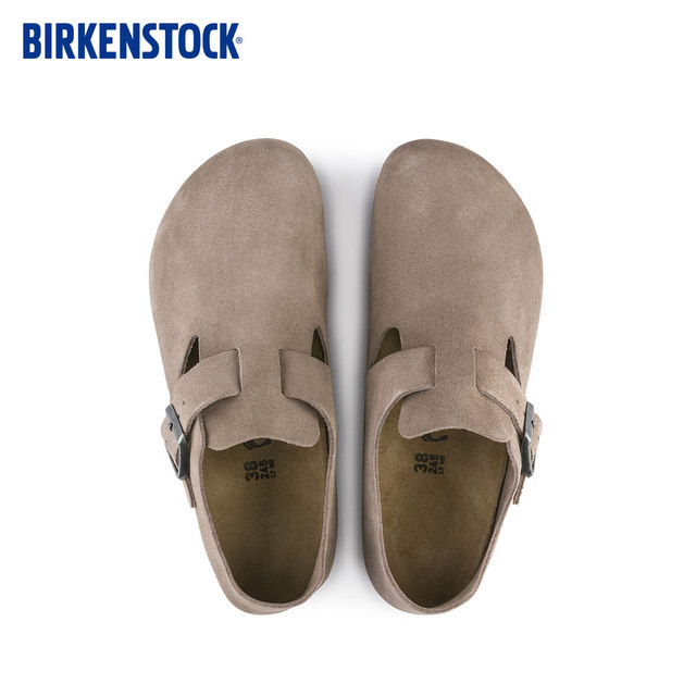 BIRKENSTOCK German imported men's and women's cowhide suede cork London low-top casual shoes