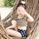 ins children's swimsuit girls Korean split baby fashionable swimsuits small and medium-sized girls bikini vacation swimsuits swimsuits