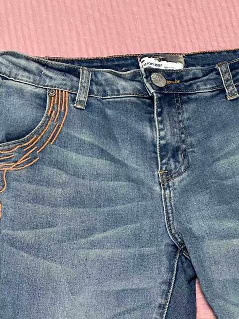 Second-hand Idle Inman national style design tight jeans