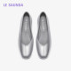 [Suffuri] Lylesdan Outlet Sale Commuter Square Head Light Mouth Stick Flat Sole Single Shoes Women 5T02101
