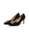 Saturday Elegant Pointed Toe Single Shoes Banquet Shoes Autumn New Slip-on High Heel Women's Shoes SS33111217