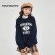 Metersbonwe sweatshirt for women in spring and summer turtlenecks versatile fake two thick loose design fashion trend tops