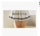 Spring and Autumn Clothing Navy Style Short Skirt Academy Style Casual Sports Simple Skirt Pleated Skirt Large Size Skirt Female Fat MM