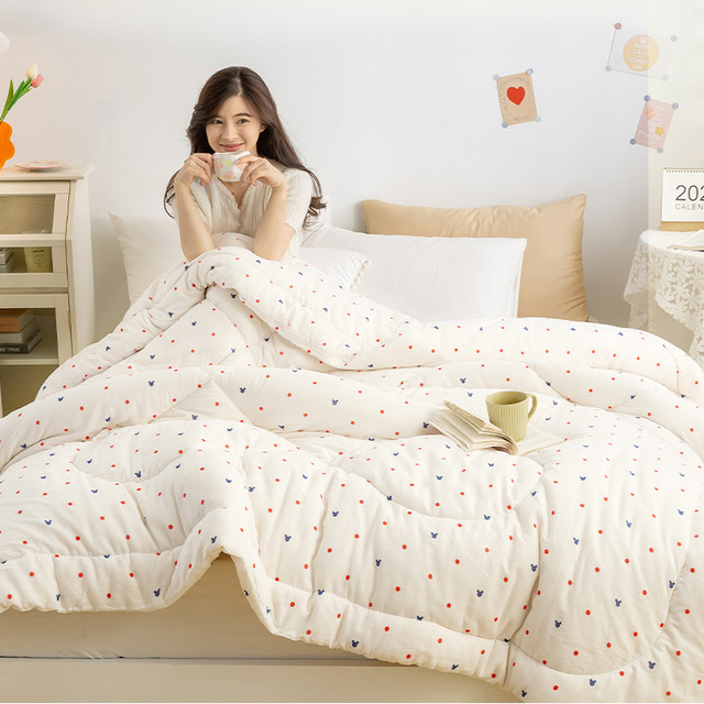 Xinjiang cotton quilt core quilt winter quilt pure cotton mattress pad mattress handmade warm thickened student dormitory quilt