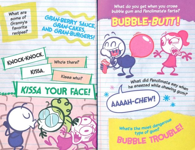 A Pencilmation Joke Book Puncilmation Joke Book Play English Word Games Primary School English Extracurricular Readings Original Imported Children's Books