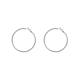 Exaggerated earrings, rings, large steel rings, earrings, minimalist style, fashionable earrings, rings, earrings, ultra-fine, large diameter