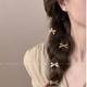 Bow hair clip for women 2024 new hot high-end clip headgear clip back head shark clip exquisite