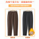 Middle-aged and elderly women's autumn casual pants, grandma's new mother's pants, winter velvet straight sweatpants, elderly trousers, summer