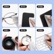 Glasses cloth Winter anti -fog suede eye cloth fiber cloth screen cleaning dedicated without hurting lenses soft phone