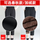 Middle-aged and elderly women's cotton pants for mothers, winter pants with velvet and thickening for outer wear, old ladies and grandma's warm pants with cotton padding