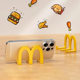 
M-shaped McDonald Mini Cute Desktop Lazy Mobile Phone Holder Creative Ornament Mobile Phone Holder 1