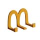 
M-shaped McDonald Mini Cute Desktop Lazy Mobile Phone Holder Creative Ornament Mobile Phone Holder 1