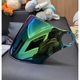 Helmet lens electric motorcycle windproof, UV sun, wear-resistant, large hole, durable snap-proof windshield mirror cover