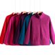 Mom fleece jacket winter plus velvet women's clothing middle-aged and elderly people fleece clothes grandma's top spring and autumn cardigan
