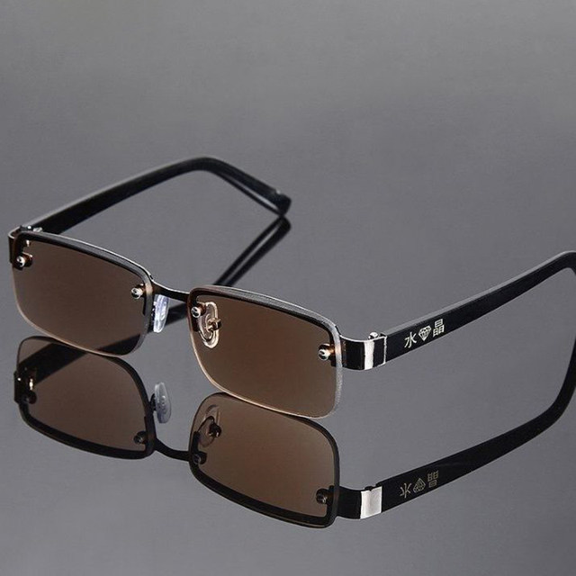 Genuine men's reading glasses reading glasses anti-fatigue glasses old-smooth glasses eyes women's anti-blue light lens