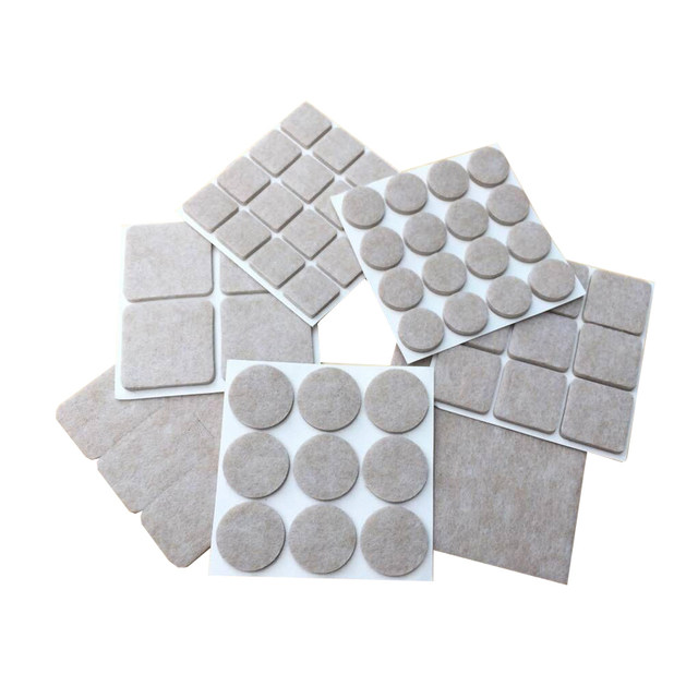 Felt table and chair foot pad protective pad floor wear-resistant noise reduction and anti-slip stool chair table corner pad table legs foot cover mute