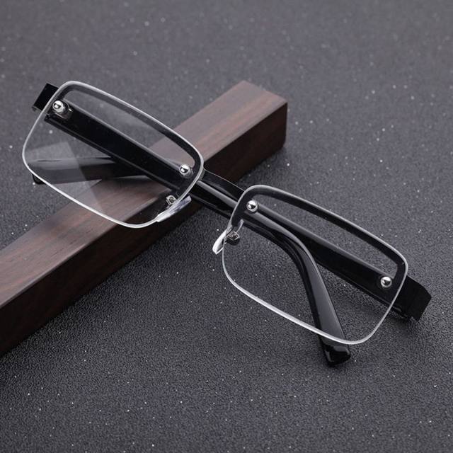 Genuine men's reading glasses reading glasses anti-fatigue glasses old-smooth glasses eyes women's anti-blue light lens