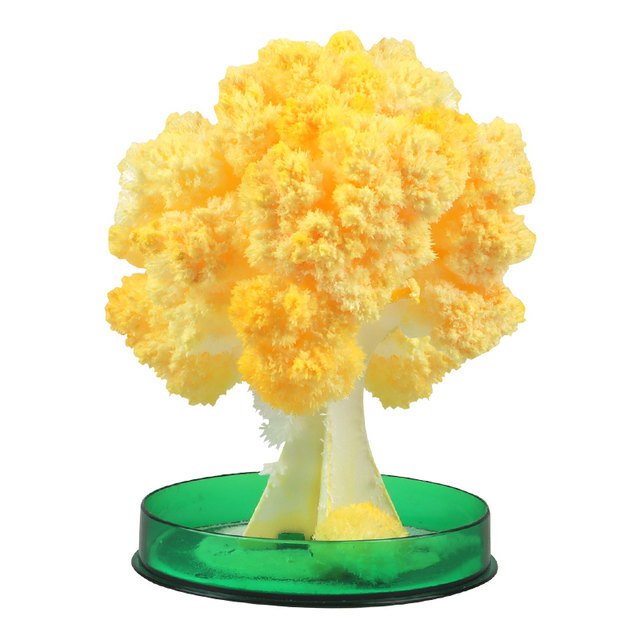 Paper tree blossoms, watered Christmas tree, colorful magic growing crystal cherry blossom tree, children's magical creative toy gift