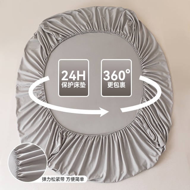 Single piece bed cover 2025 full enclosure Simmons mattress cover all cotton four seasons universal dust protection cover